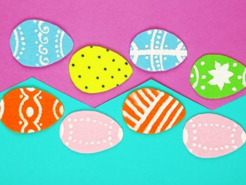 Easter Egg Cutouts