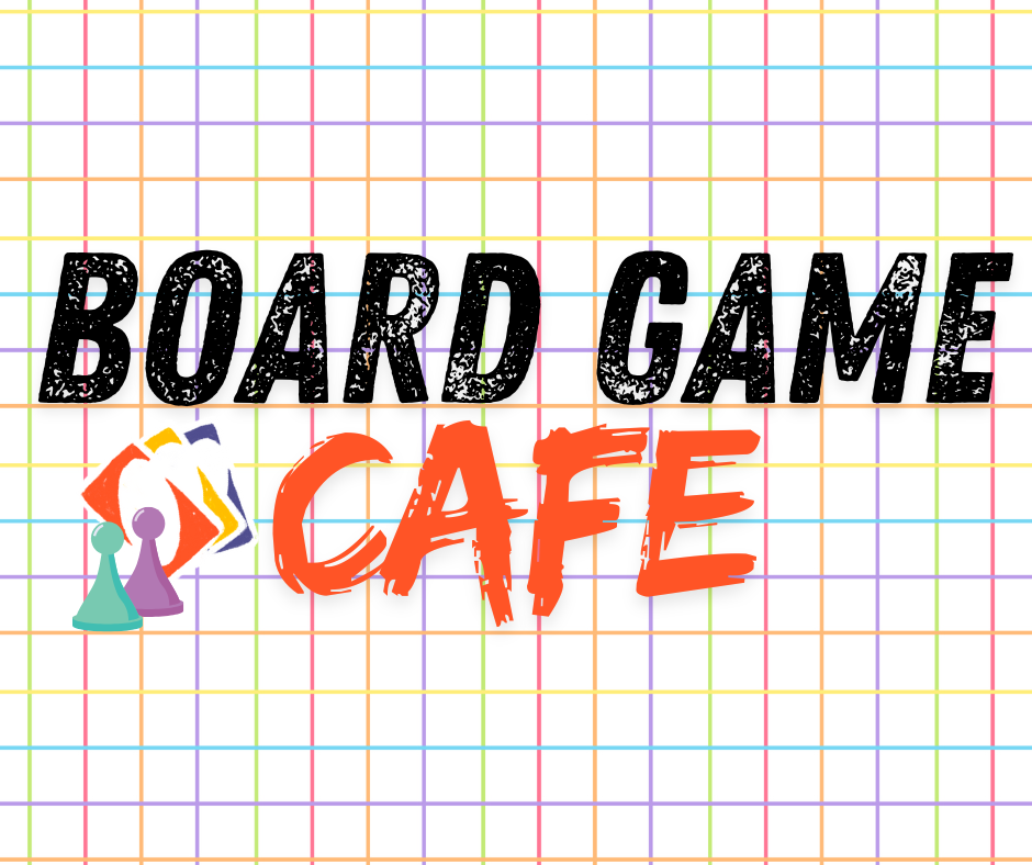 June 2025 logo for Board Game Cafe