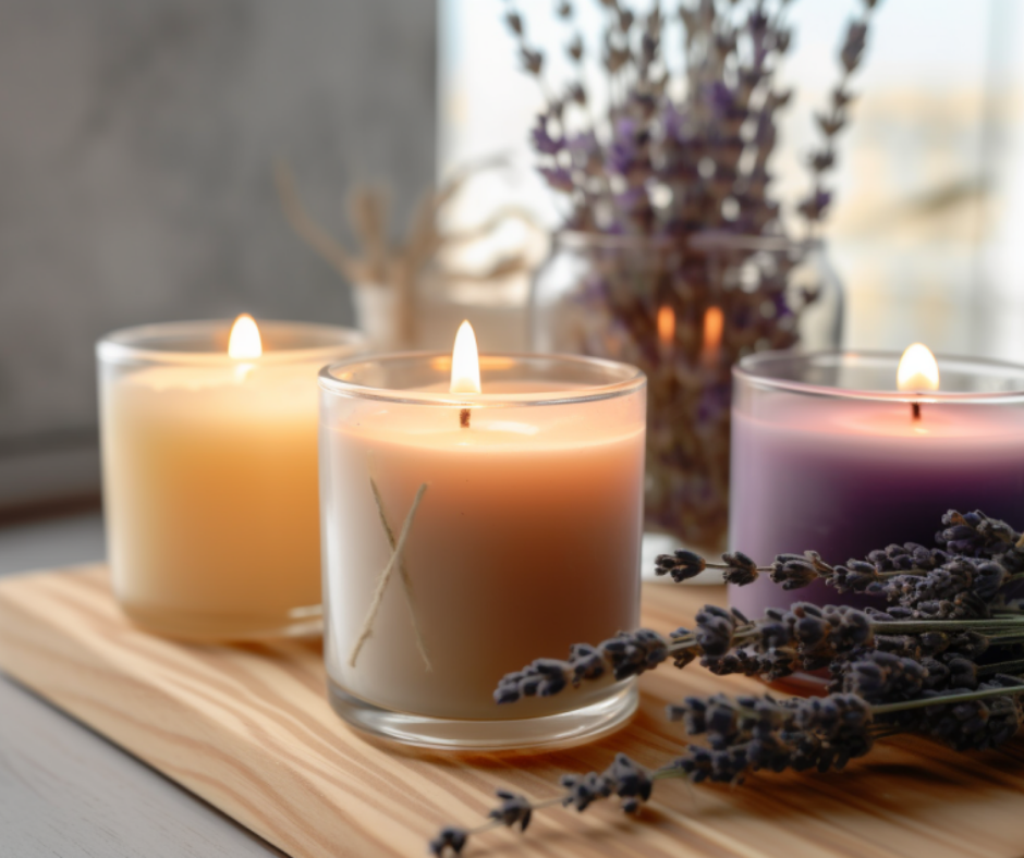 Candles in Glass Jars