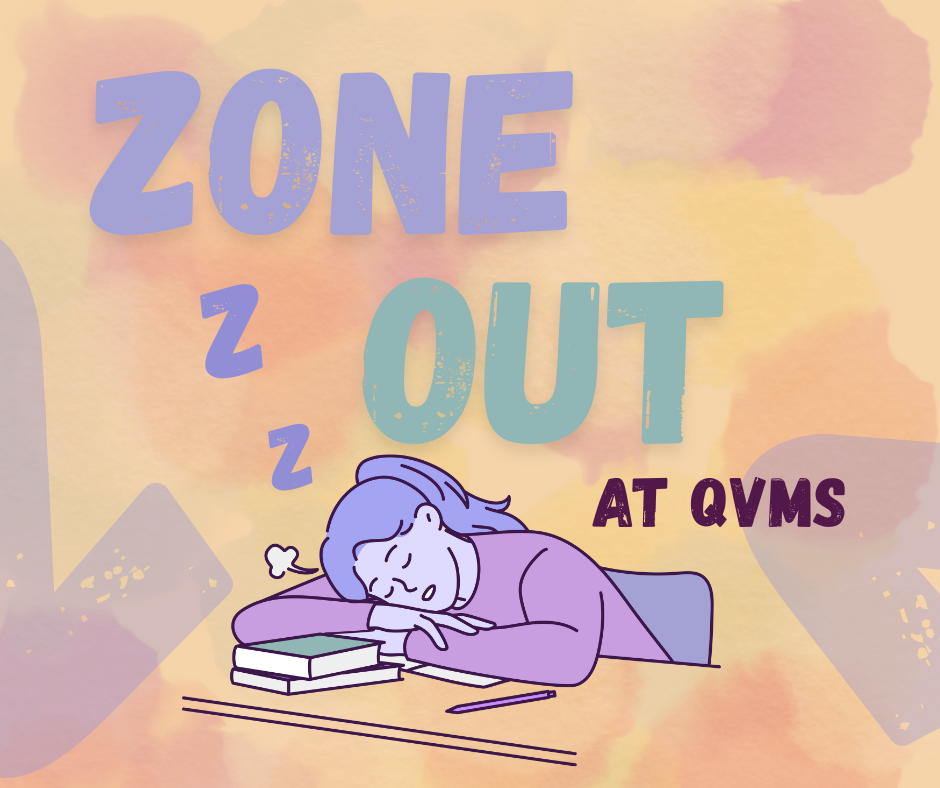 2025 logo for Zone Out at QVMS