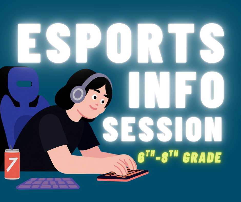 Logo for Esports Info Session: 6th-8th Grade