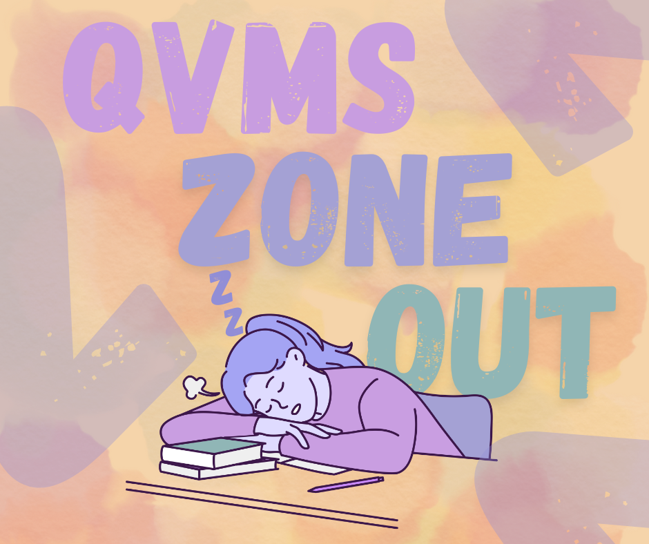 Logo for QVMS Zone Out
